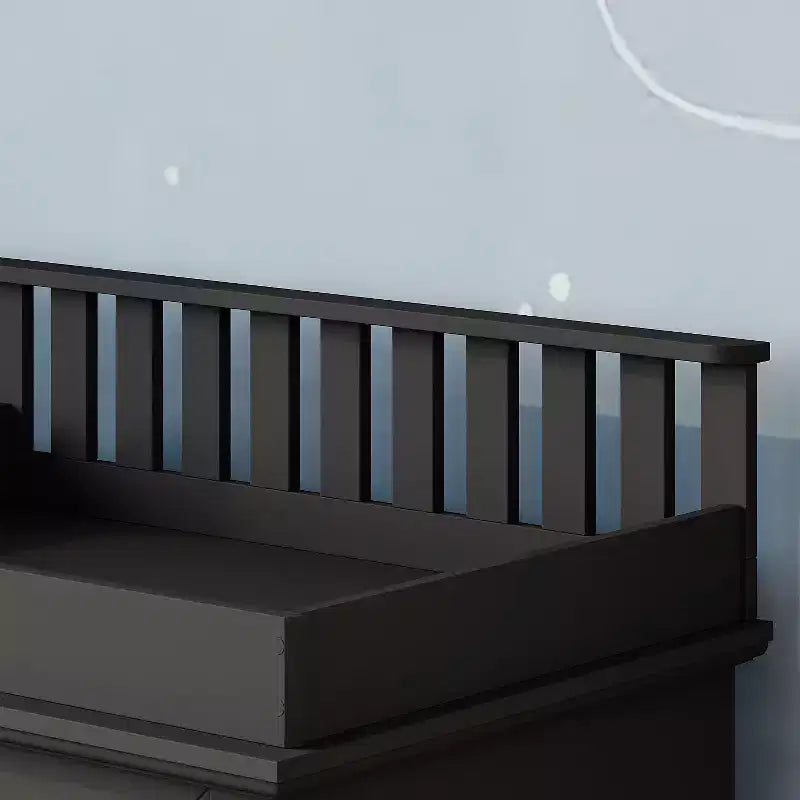 Convertible Baby Changing Table Dresser with Spacious Drawers, Nursery Furniture, White