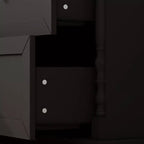 Convertible Baby Changing Table Dresser with Spacious Drawers, Nursery Furniture, White