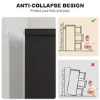 6-Drawer Dresser with Embedded Handles, Compact Storage Cabinet for Bedroom, Living Room & Hallway