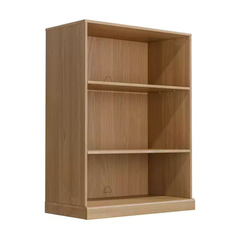 41"H Doorless Wood Bookshelf Storage Cabinet for Kitchen, Bedroom, Entryway & Living Room, Natural