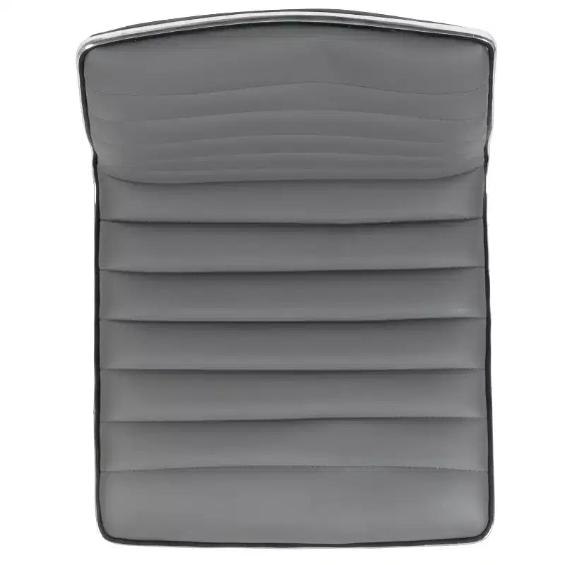 Low Back Armless Ribbed Swivel Task Office Chair, Vinyl Upholstery, 250 LBS Capacity