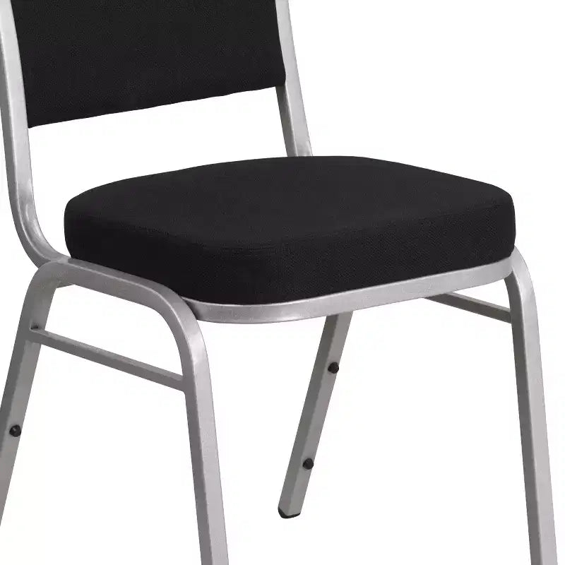Crown Back Stacking Banquet Chair, 500 LBS Capacity, Upholstered, Commercial Grade