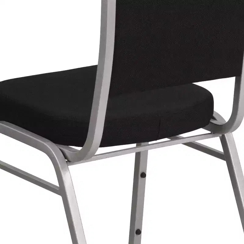 Crown Back Stacking Banquet Chair, 500 LBS Capacity, Upholstered, Commercial Grade