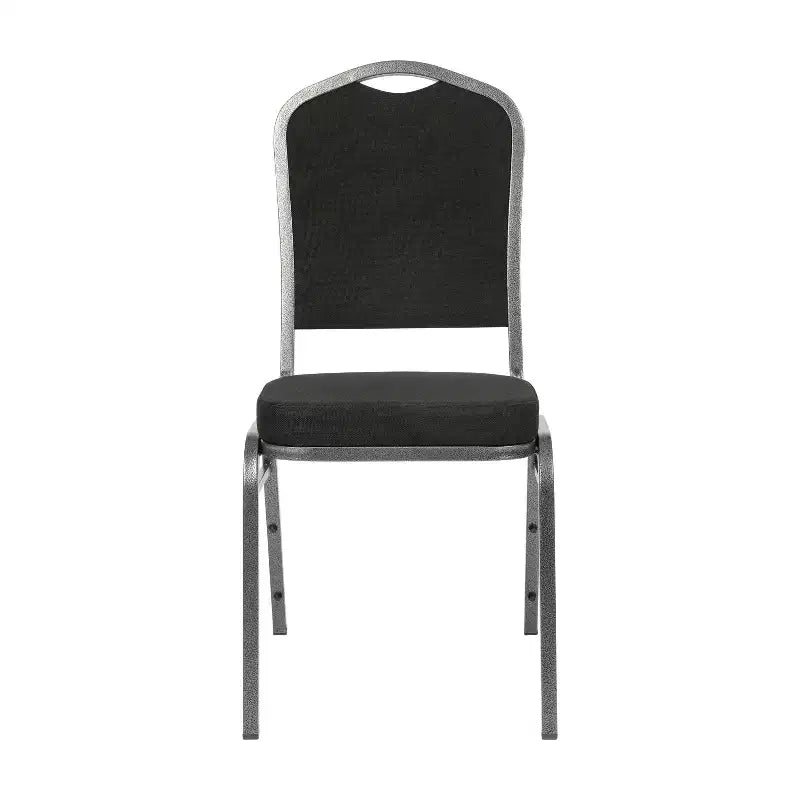 Crown Back Stacking Banquet Chair, 500 LBS Capacity, Upholstered, Commercial Grade