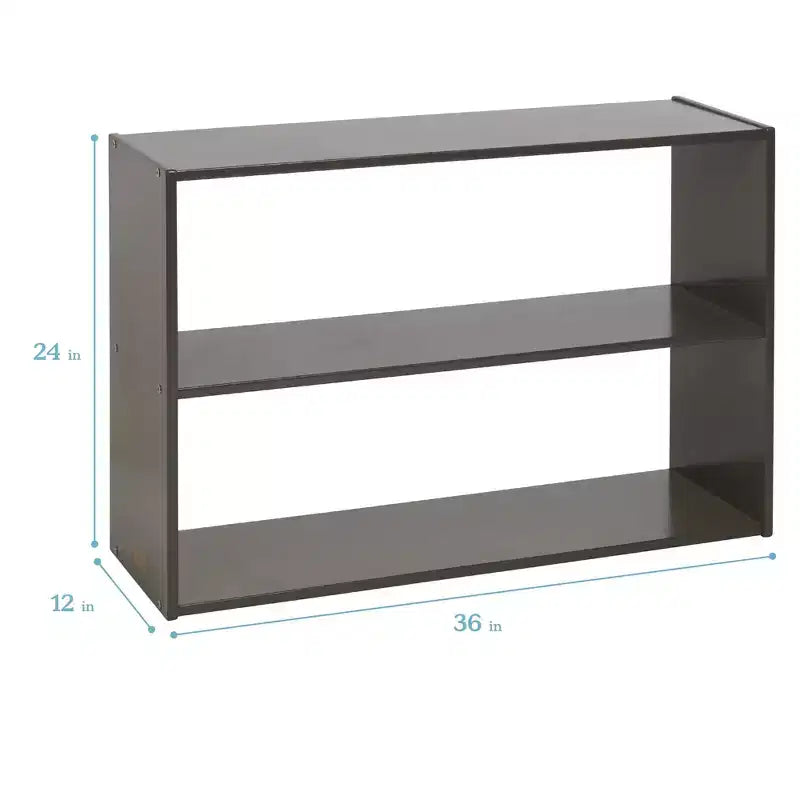 2-Shelf Double-Sided Storage Cabinet, 24", Birch Plywood, Classroom & Playroom Organizer