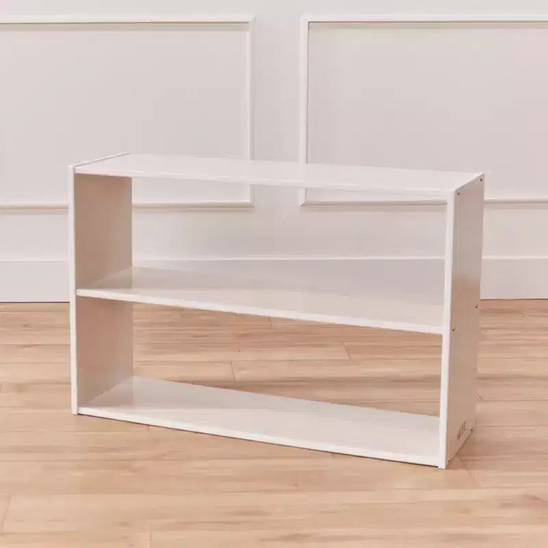 2-Shelf Double-Sided Storage Cabinet, 24", Birch Plywood, Classroom & Playroom Organizer