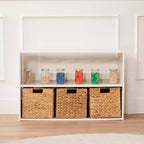 2-Shelf Double-Sided Storage Cabinet, 24", Birch Plywood, Classroom & Playroom Organizer